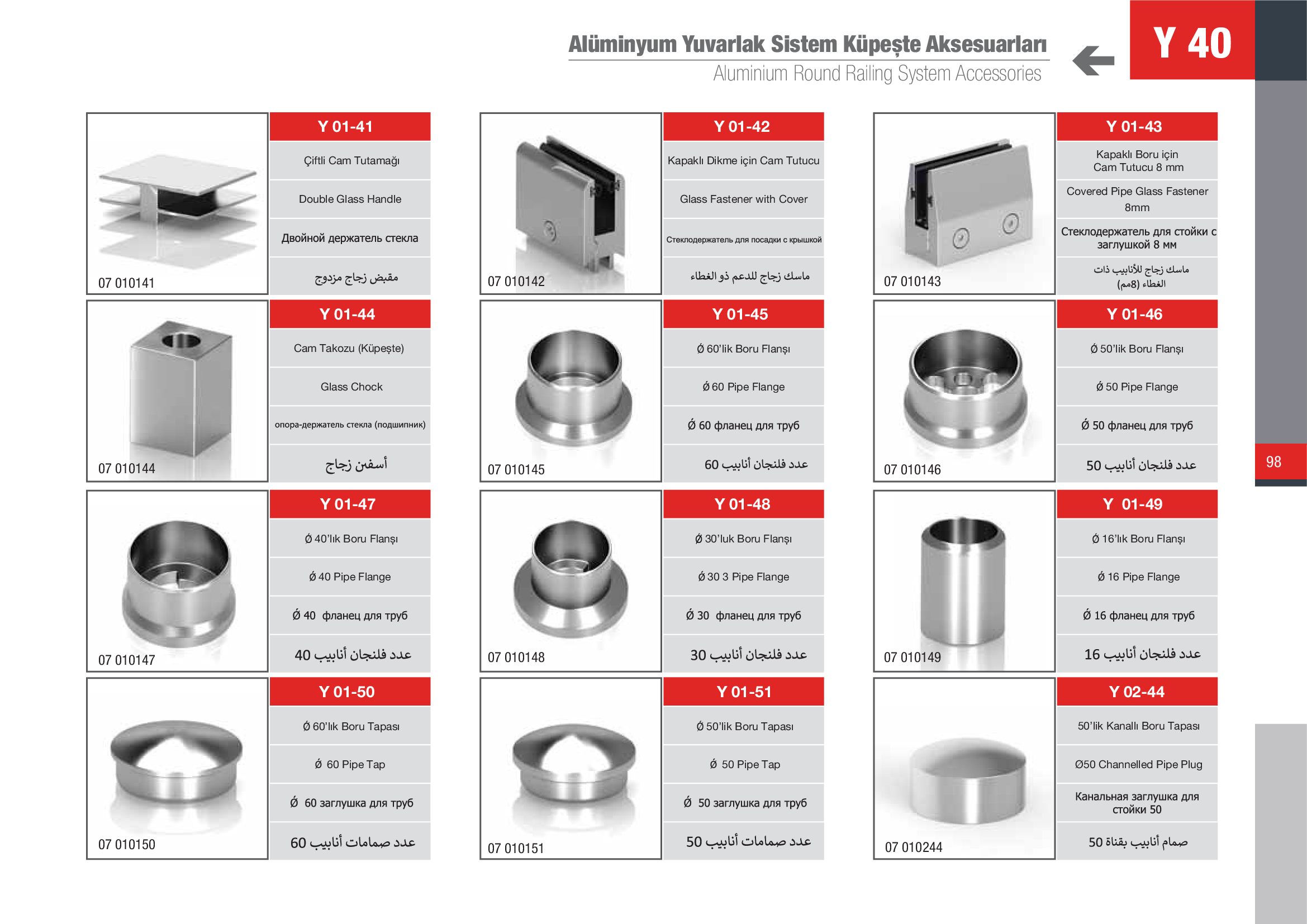 Küpeşte Oval Sistemleri 5